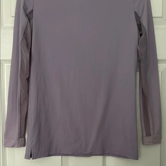 The Tailored Sportsman Icefil Sunshirt Orchid with Silver Zipper XS - Picture 9 of 13